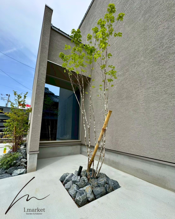 植栽の施工写真