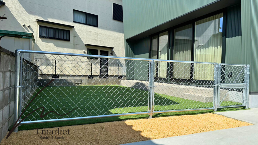 PCフェンスの施工写真