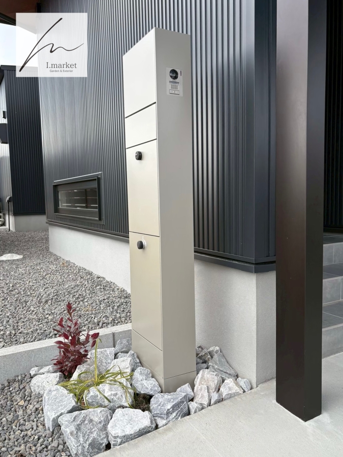 門柱の施工写真