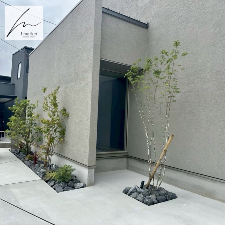 植栽の施工写真