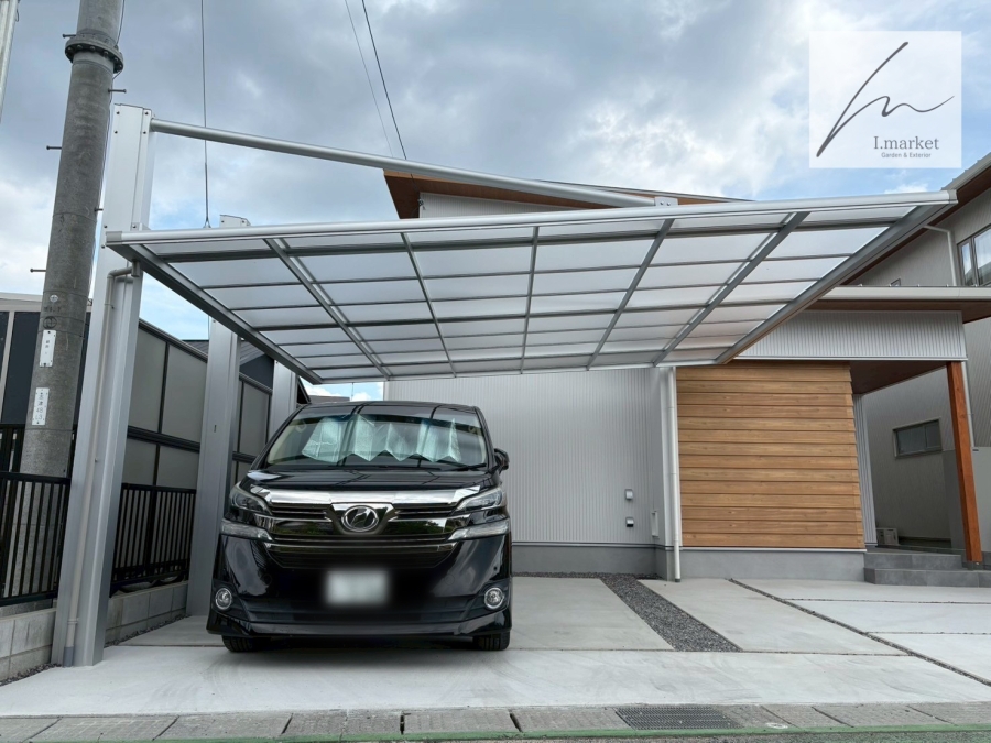 カーポートの施工写真