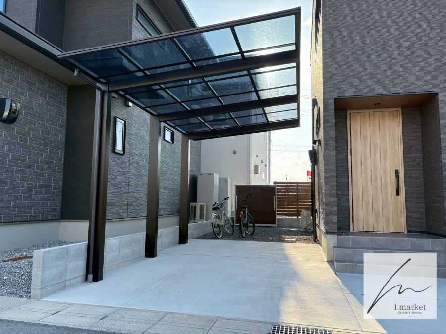 カーポートの施工写真