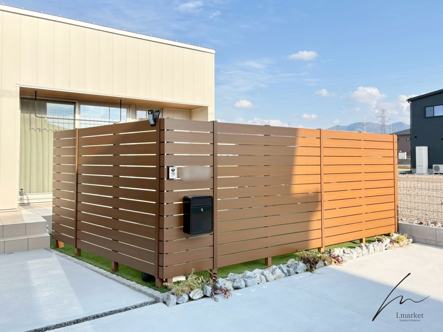 アーバンフェンスの施工写真