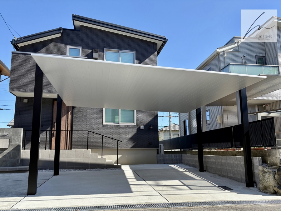 カーポートの施工写真